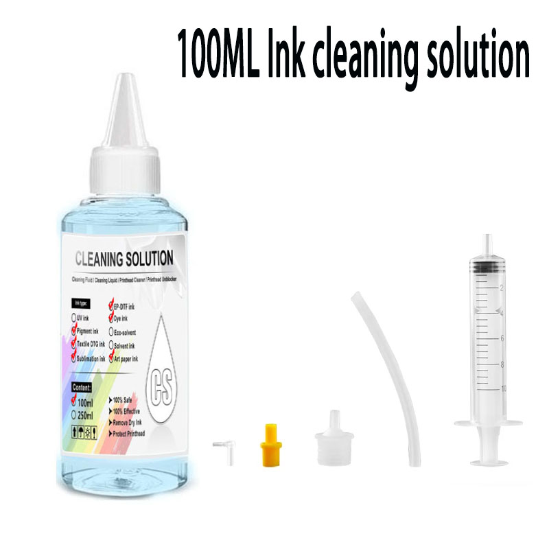 Sublimation Ink 100Ml - محلول تنظيف الحبر 100 مل، طقم