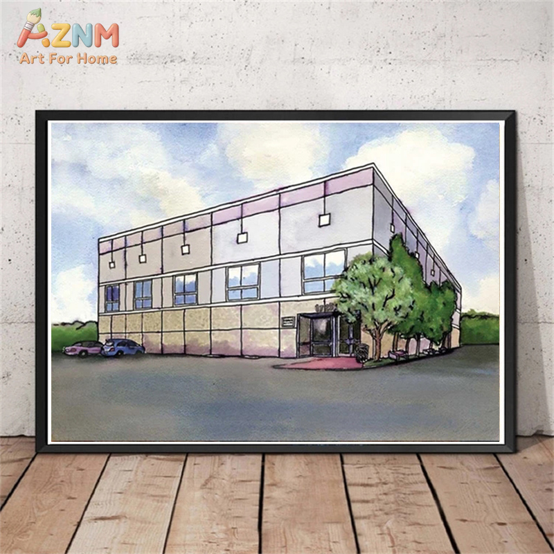Commercial Wall Printing - لوحة فنية جدارية حديثة من AZNM