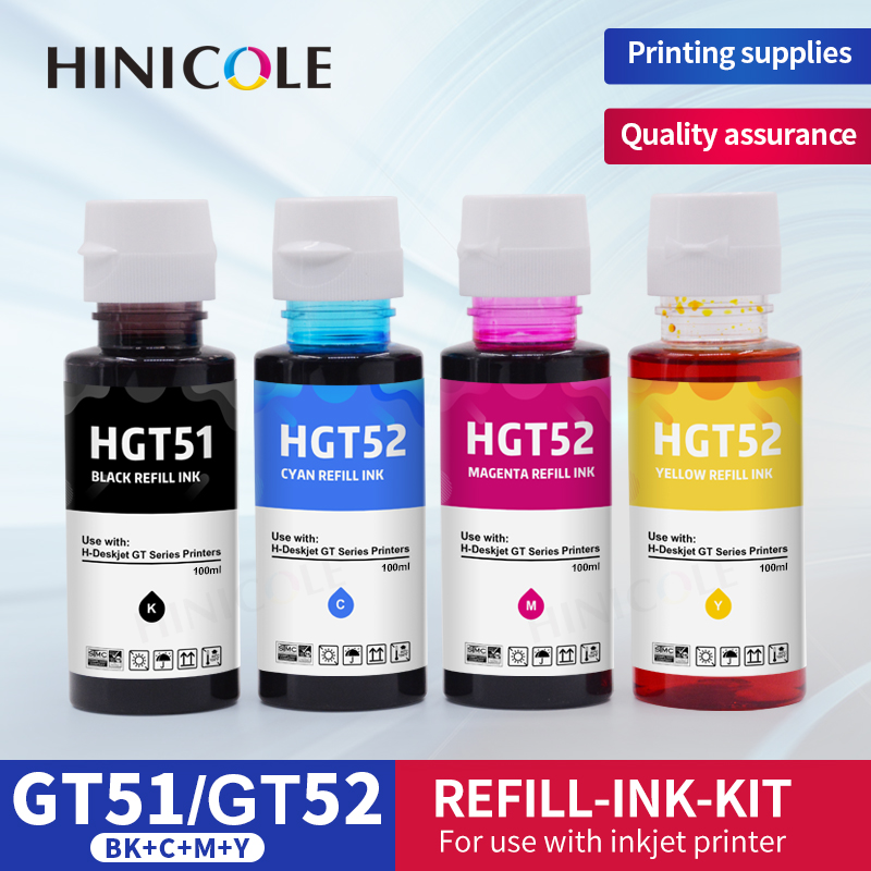 Sublimation Ink 100Ml - HINICOLE 100 مللي الحبر كيت استبدال