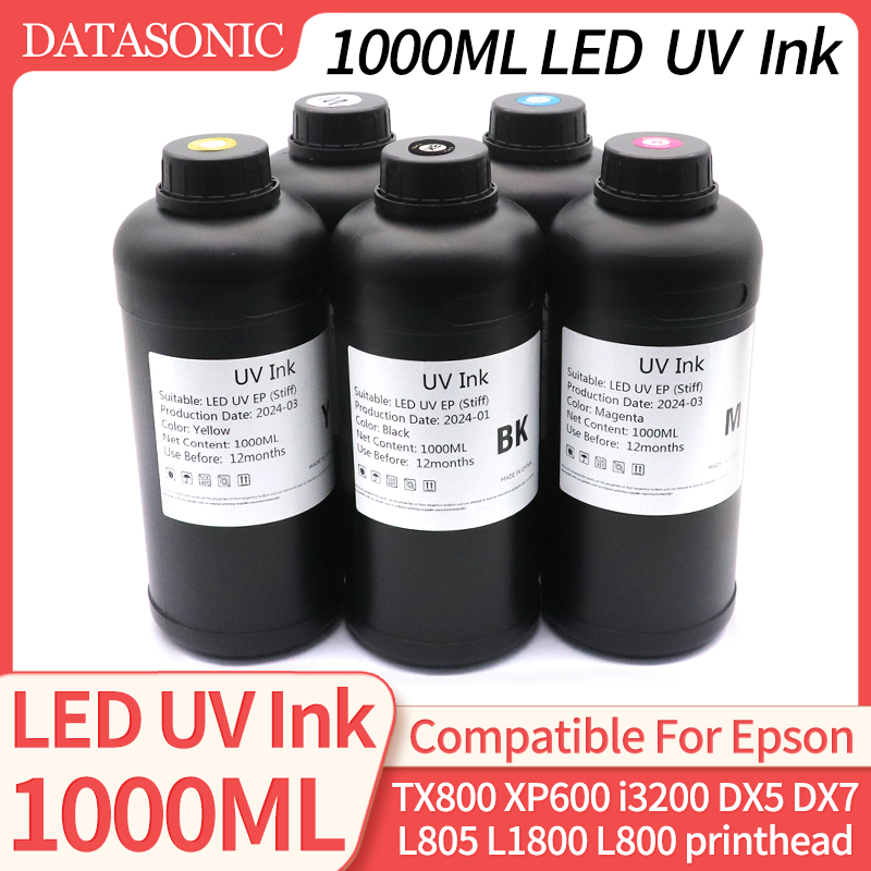 Printhead Dx5 Epson - 1000 مللي LED UV الحبر ل