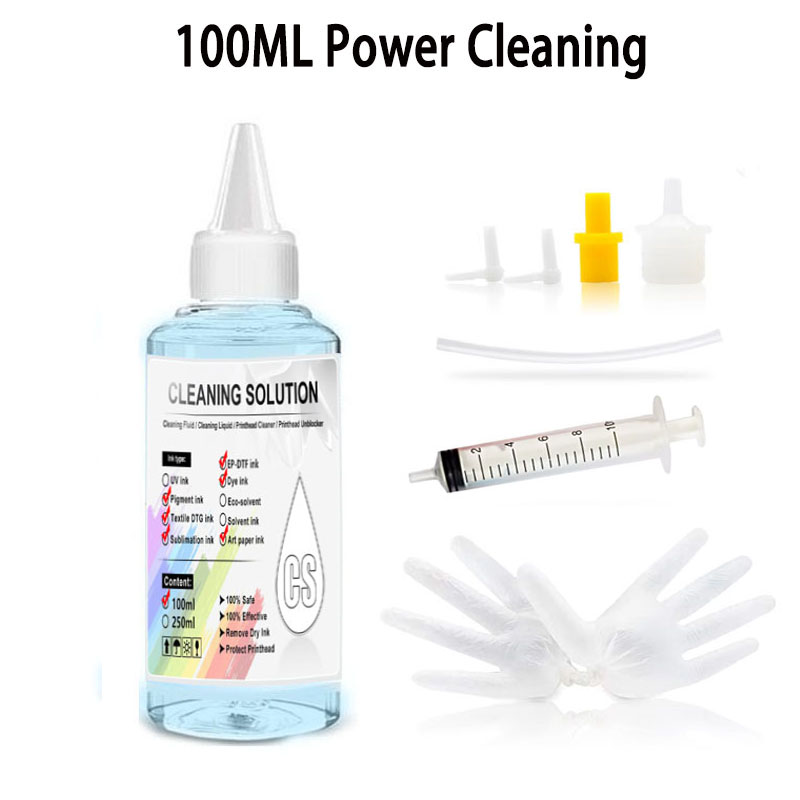 Sublimation Ink 100Ml - مجموعة سائل تنظيف 100 مل/قطعة لطابعات