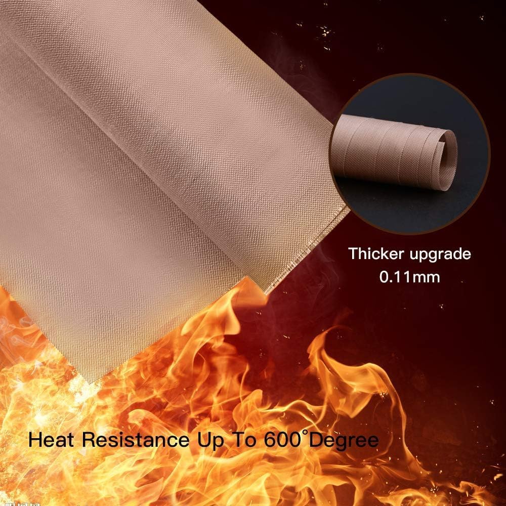 فيلم البولي تترافلوروإيثيلين ي - مراجعة Heat Press Teflon Sheet وسعره