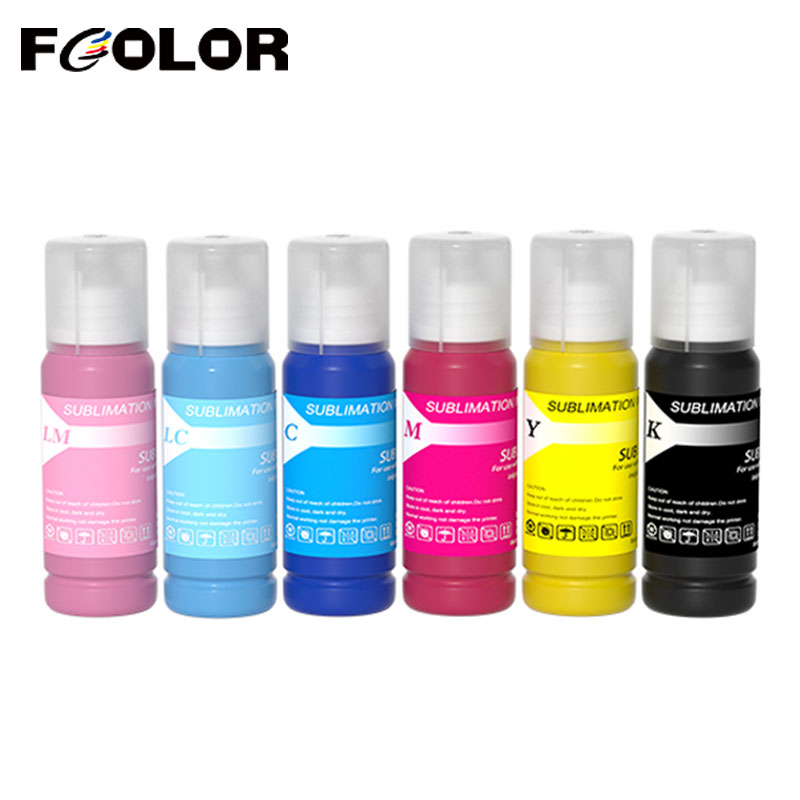 حبر تسان Fcolor ، حبر تسامى لـ - مراجعة Sublimation Ink 100Ml وسعره