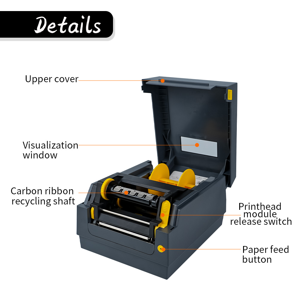 طابعة ملصقات الباركود بتقنية ا - مراجعة Commercial Printing Machine Price وسعره
