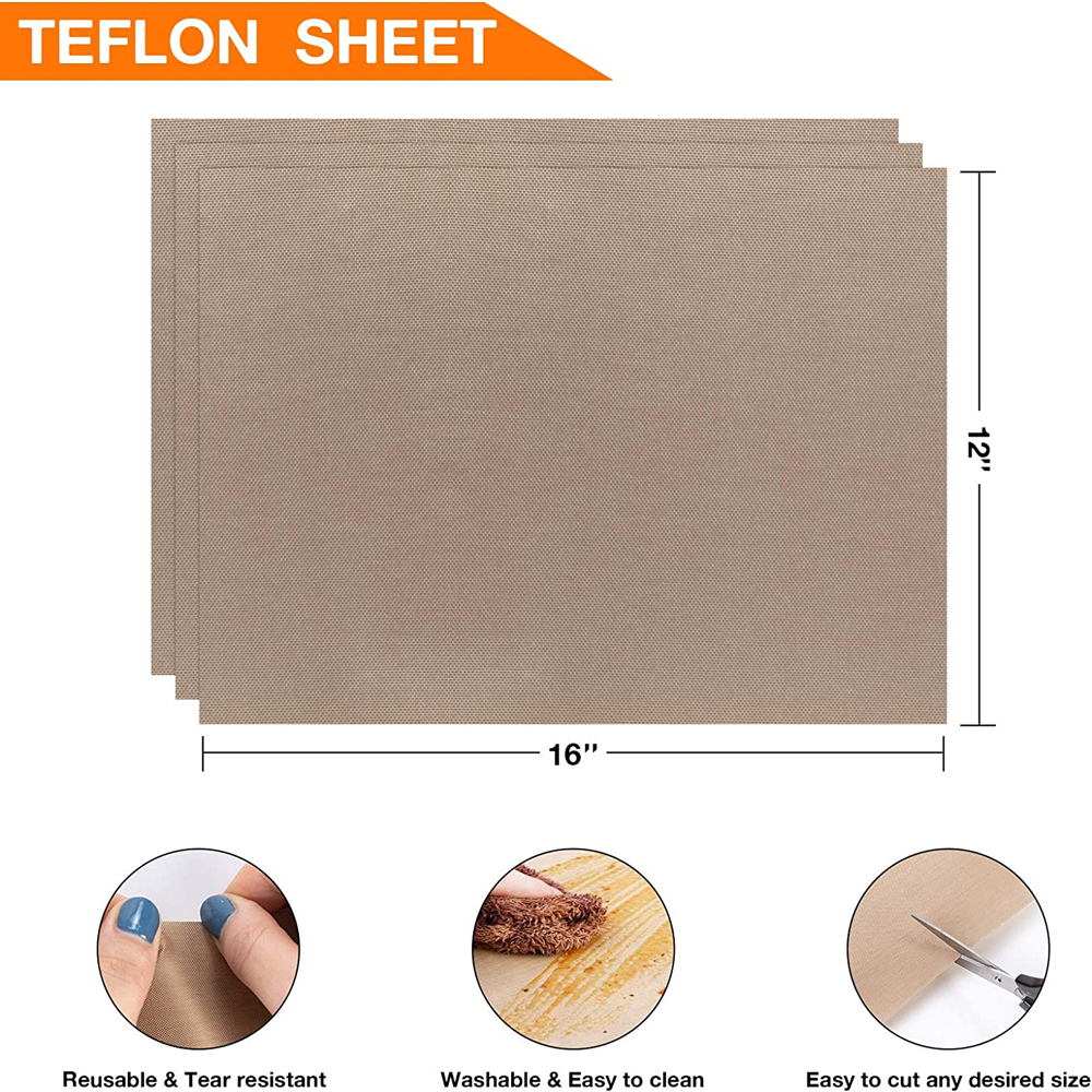 ورقة PTFE للكي بالضغط الحراري، - مراجعة Heat Press Teflon Sheet وسعره