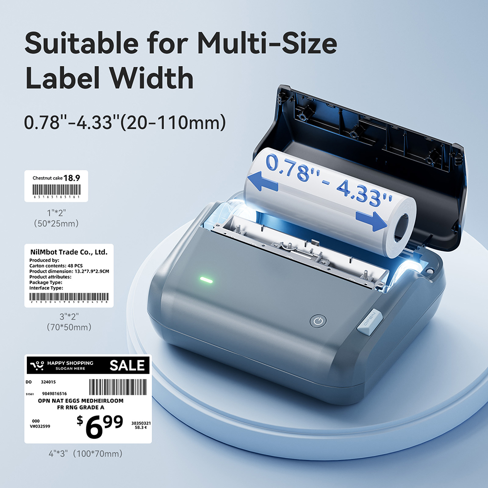Niimbot B4 طابعة ملصقات حرارية - مراجعة Commercial Printing Machine Price وسعره