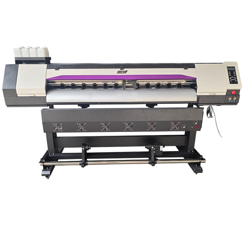 1.8 متر طابعة الراسمة الفينيل  - مراجعة Commercial Printing Machine Price وسعره