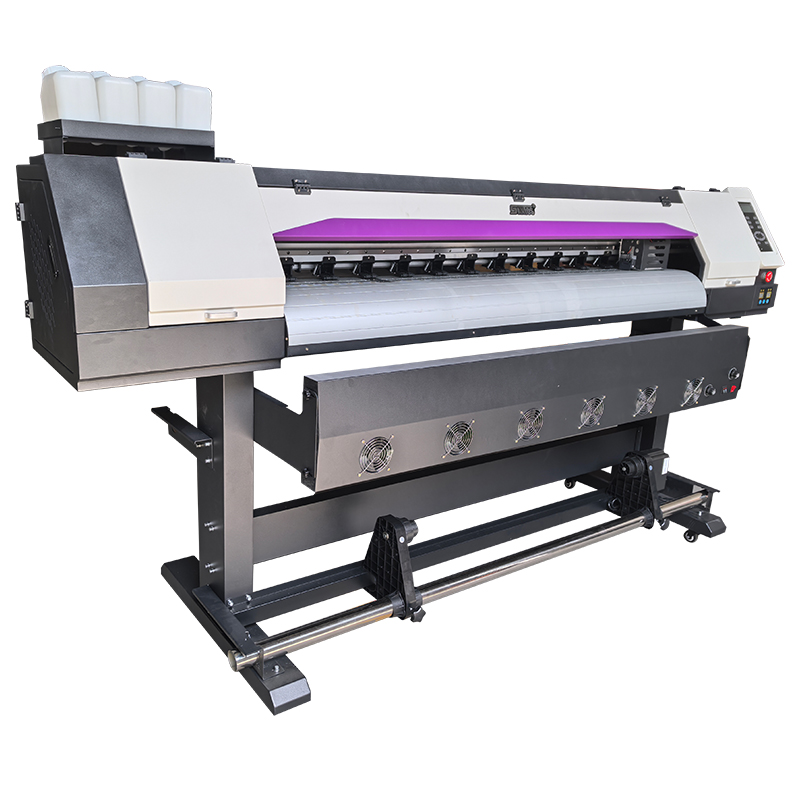 1.8 متر طابعة الراسمة الفينيل  - مراجعة Commercial Printing Machine Price وسعره