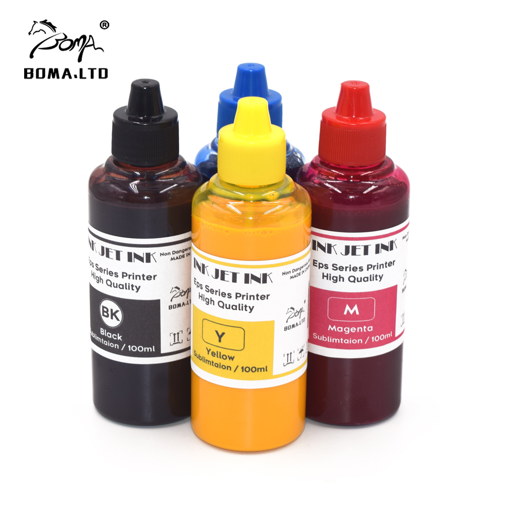 GC21 4*100 مللي حبر طباعة التس - مراجعة Sublimation Ink 100Ml وسعره