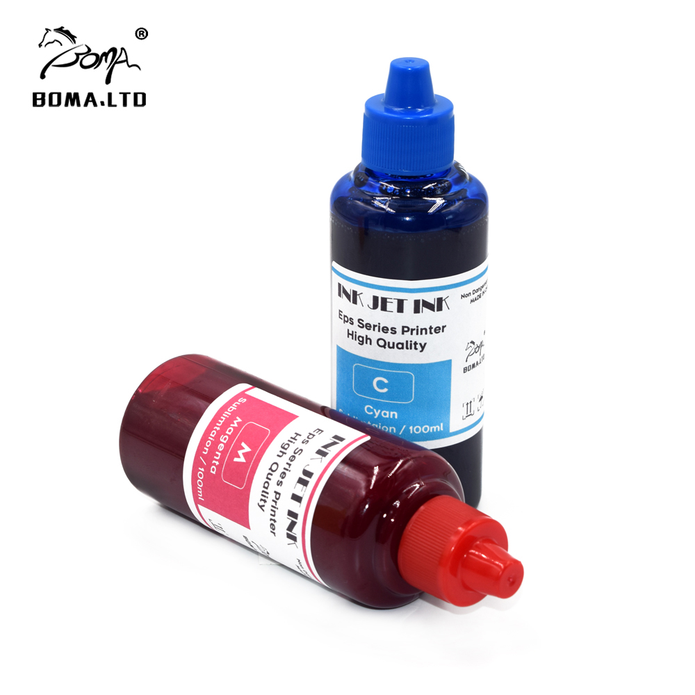 GC21 4*100 مللي حبر طباعة التس - مراجعة Sublimation Ink 100Ml وسعره
