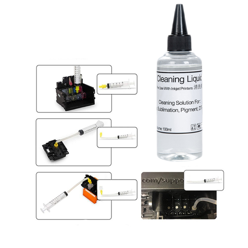 100 مللي حل تنظيف رأس الطباعة  - مراجعة Sublimation Ink 100Ml وسعره